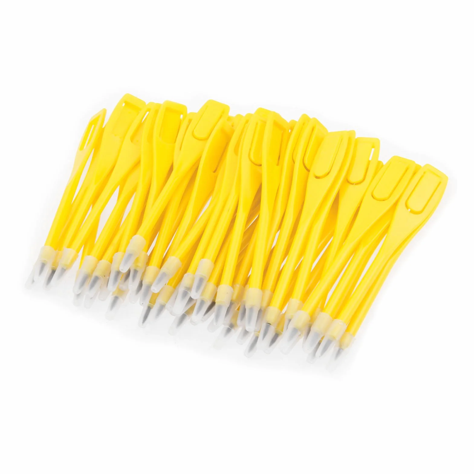 Matite per segnare i punteggi del golf, 50 pezzi, Yellow