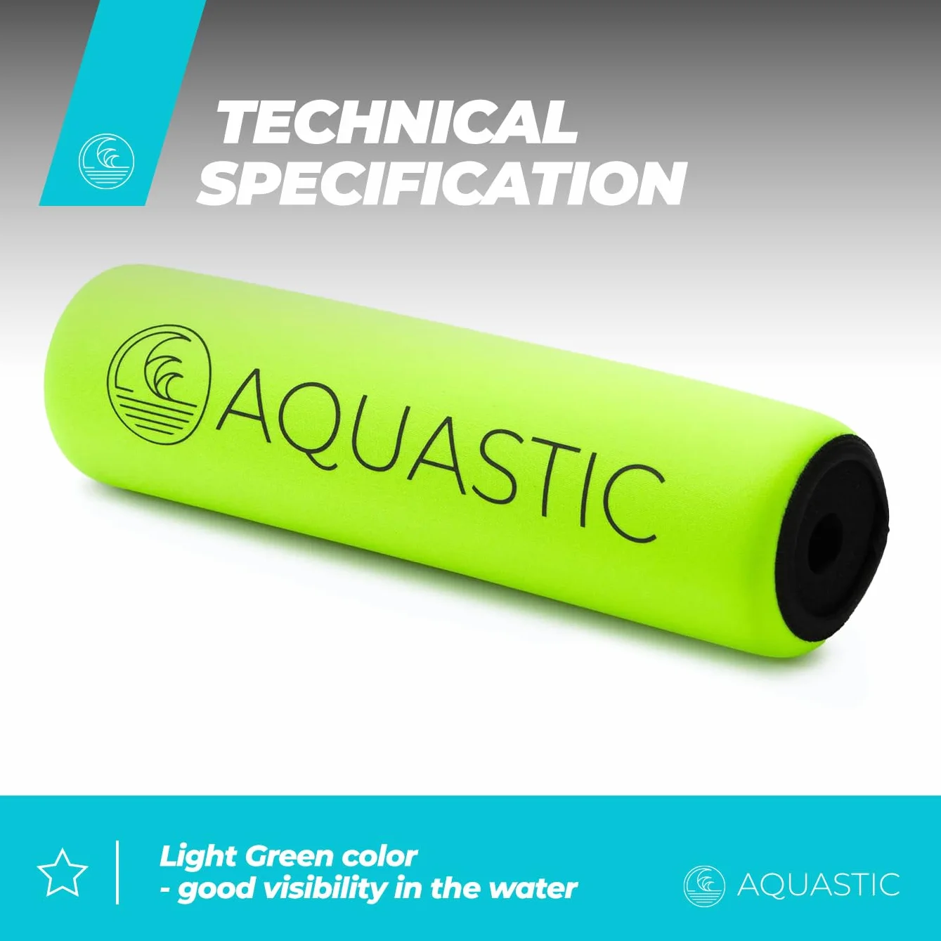 La boa da paddle SUP AQUASTIC è un accessorio funzionale e affidabile che aumenta la sicurezza durante il nuoto. Grazie ai materiali durevoli, alla resistenza al (giallo)