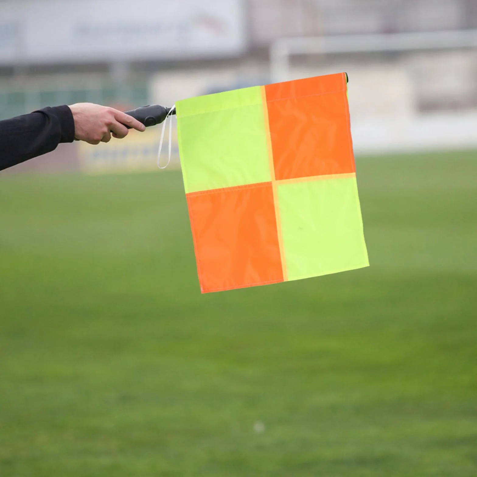 Bandierine d'angolo per campo da calcio gialle e arancioni - Attrezzatura arbitrale