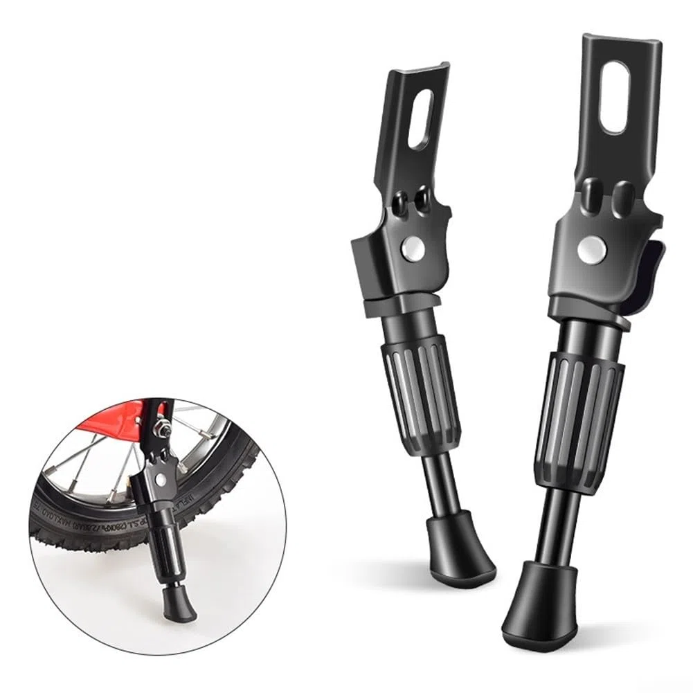 EasyByMall Cavalletto per bici stabile e bambini, adatto per biciclette da 14 e 20 pollici (14 pollici)
