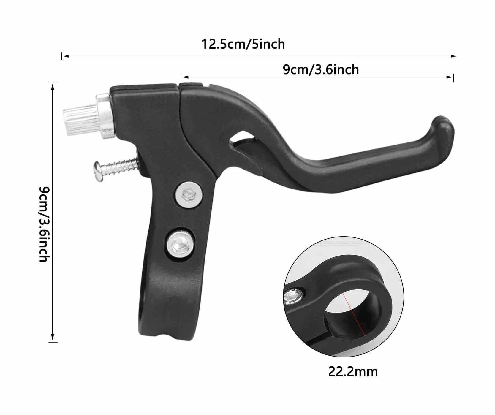 Bambini Leva del Freno della Bicicletta, 1 Paio Leva Del Freno per Bicicletta, Della Bicicletta Maniglia del Freno Bambini Bike Leve del Freno in Bicicletta Ricambi per Biciclette Accessori
