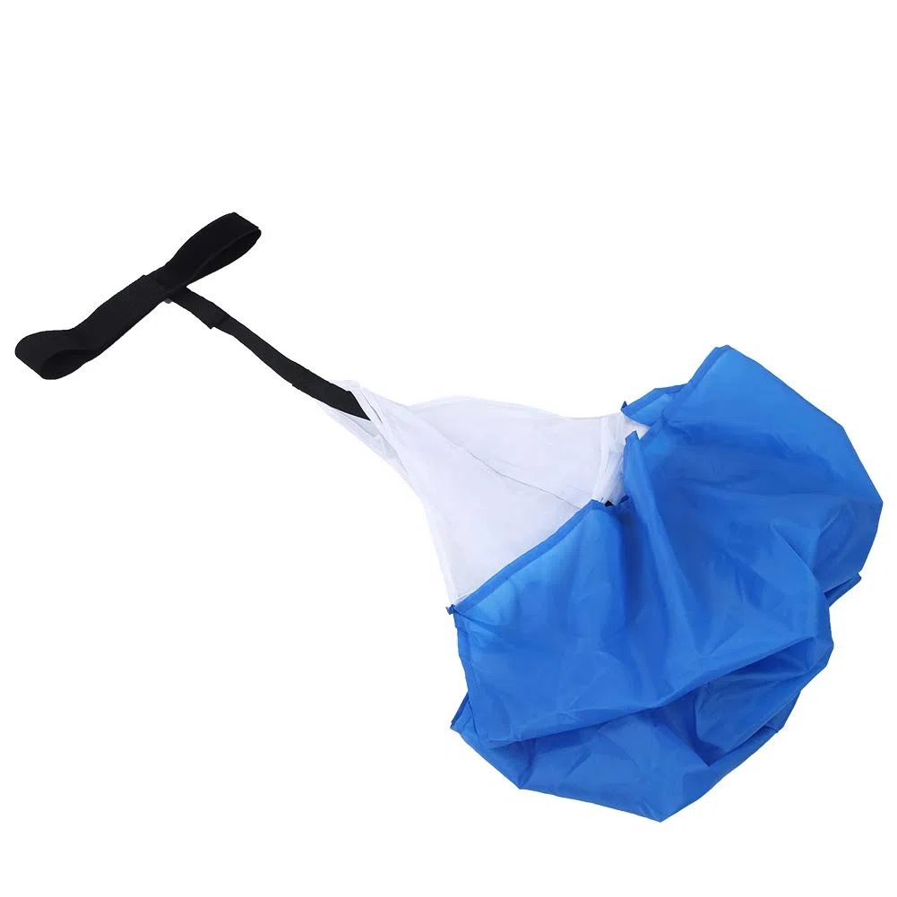 Strumento di Allenamento per la velocità del Paracadute di Resistenza Regolabile per Bambini per la Corsa di Perforazione di Calcio - Resistenza di 5-15 kg, Cintura