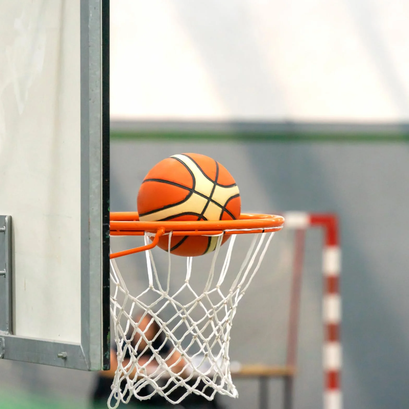 Rete da Basket 2 Pezzi Rimovibile, Ricambio Professionale per Canestri Interni ed Esterni