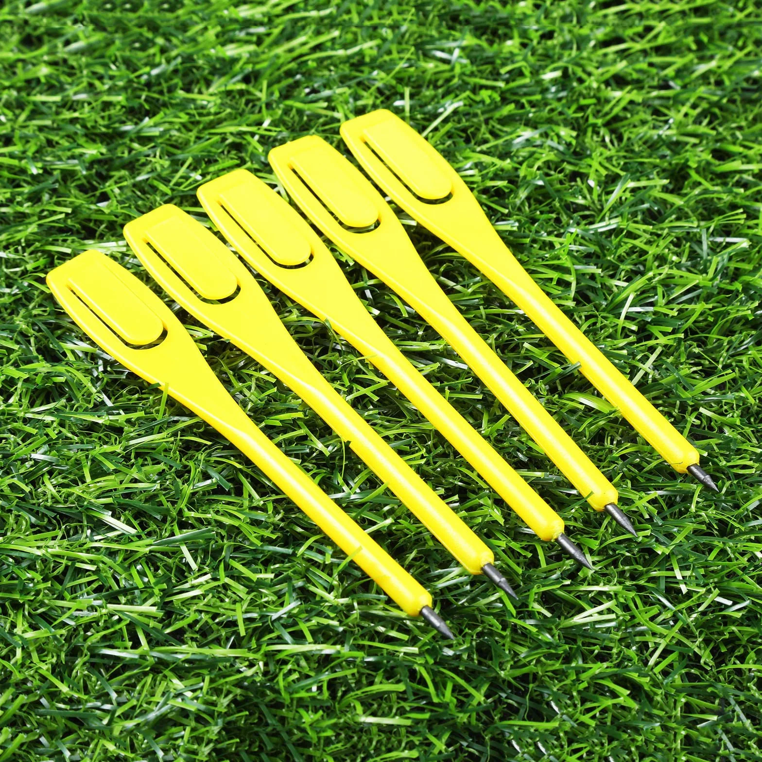 Matite per segnare i punteggi del golf, 50 pezzi, Yellow
