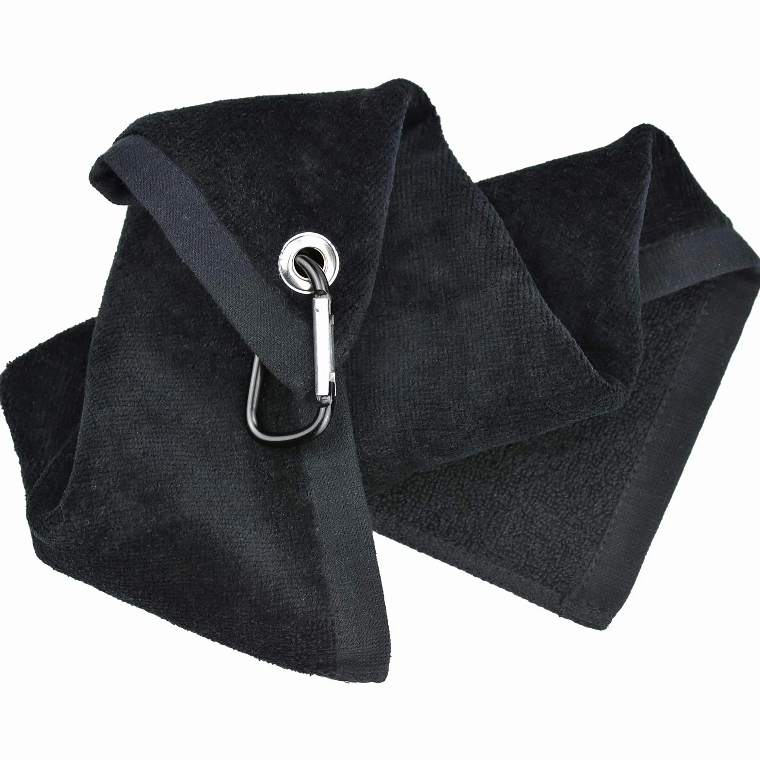 Asciugamano da golf in microfibra 40,6 x 33 cm con moschettone
