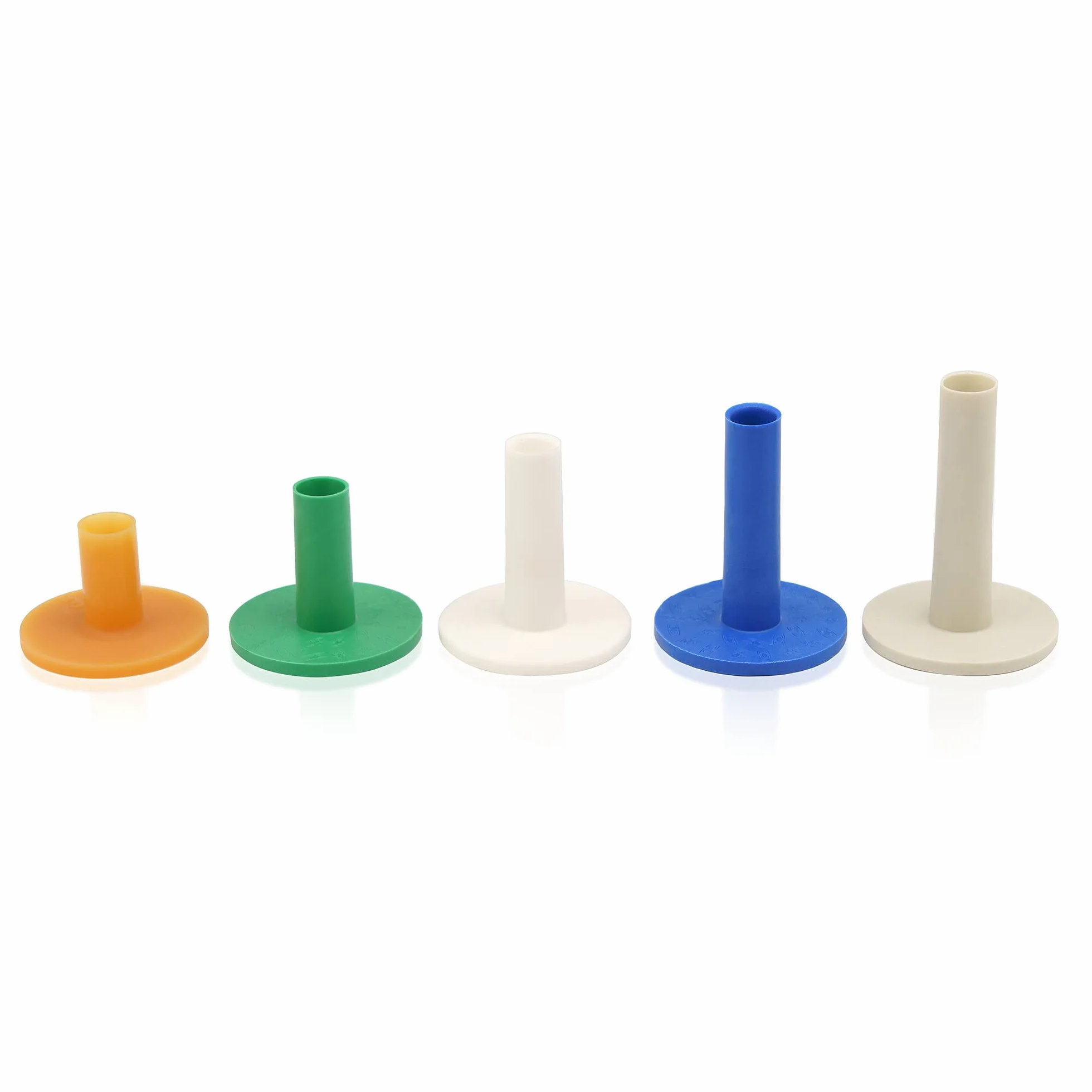 Golf Gomme Tees Guida-Range Misto-size 5 Colori 10 Set Tappetini Pratica Blu Indoor Outdoor