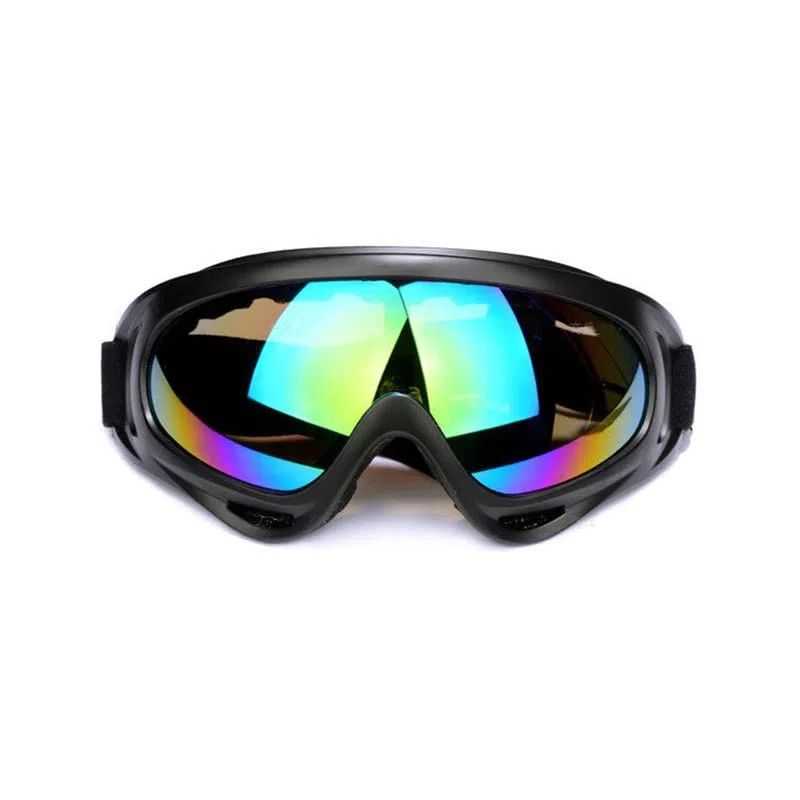 Occhiali da Sci Maschera da Sci Uomo Donna Che Cavalca Occhiali da Sole Outdoor Skateboard Occhiali Antipolvere Occhiali da Motocross Leggeri Regolabili