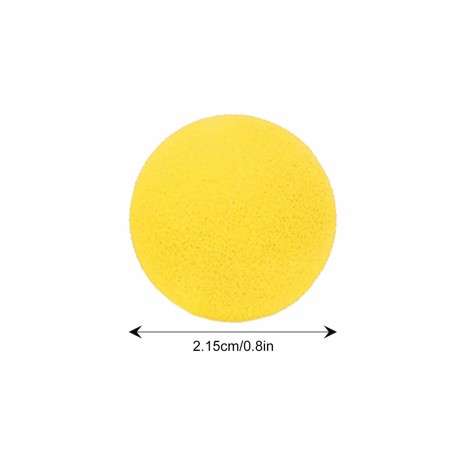 Confezione da 30 Palline da Golf in Schiuma Eva da 21,5 Mm Palline da Golf in Schiuma Morbida per Allenamento Indoor e Outdoor
