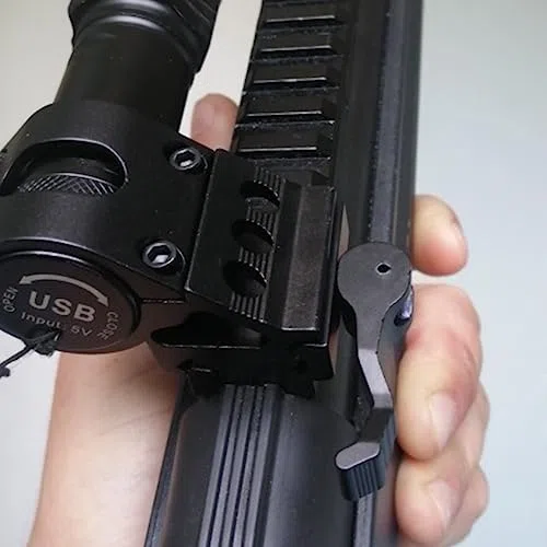 ACEXIER Attacco Picatinny Offset da 1" per Torcia elettrica