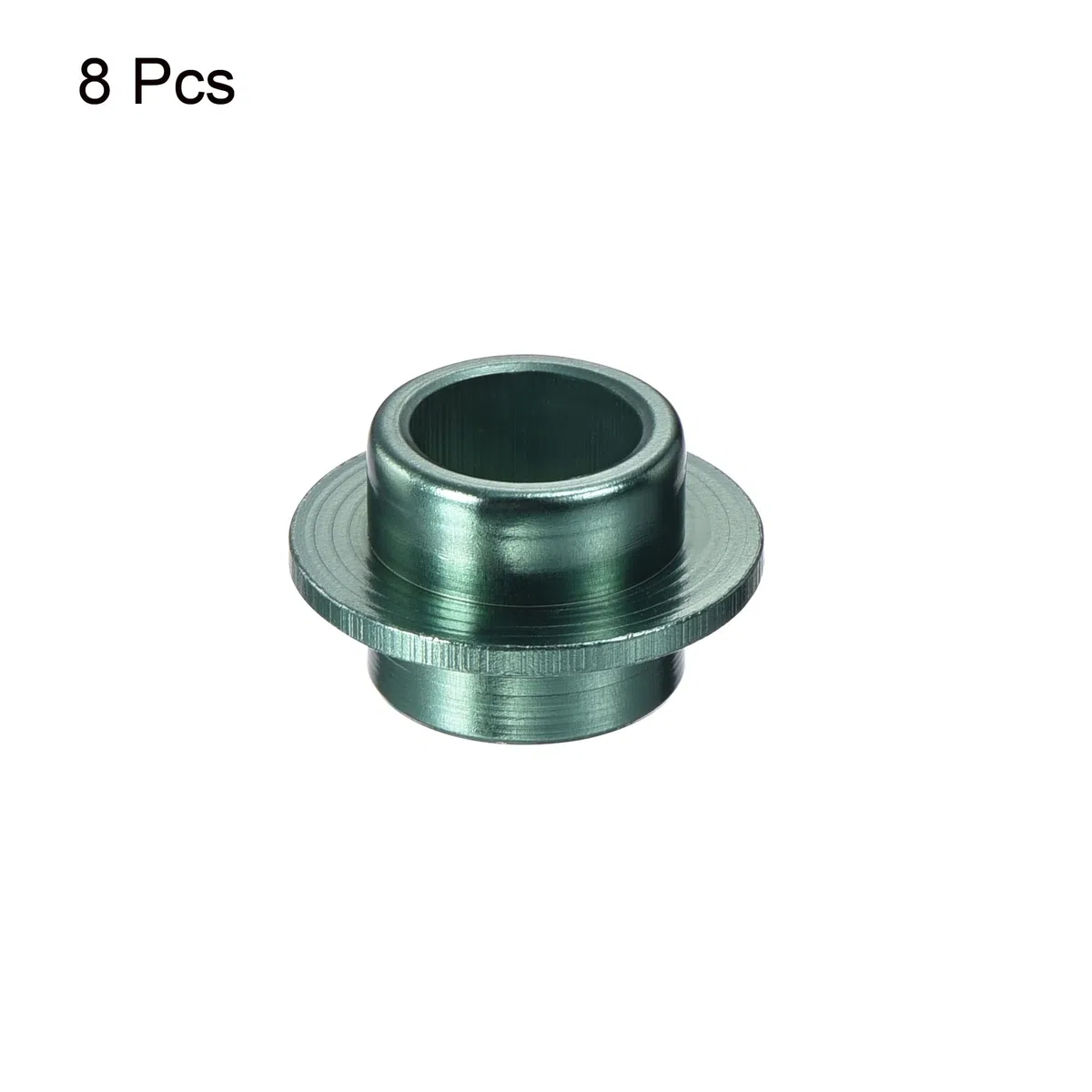 PATIKIL Inline ASSE Boccola Spaziatori, 8pz Cuscinetto Spaziatori Ruota Centro Alluminio per Pattini Rotelle, Verde