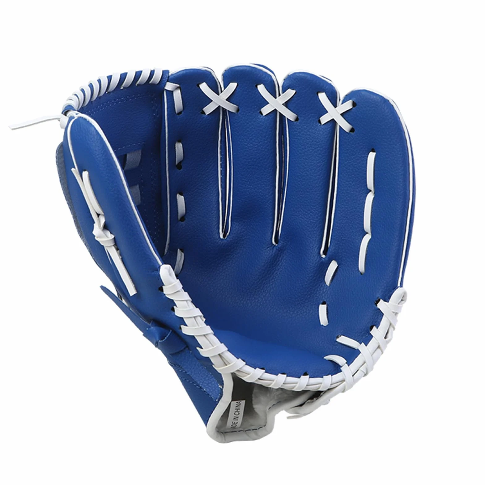 Wakects Giove di Baseball Giovanile, di Pratica del Baseball, Guanto Sinistra in Pelle PU con Polso Morbido, Tasca Profonda, Punti Rinforzati