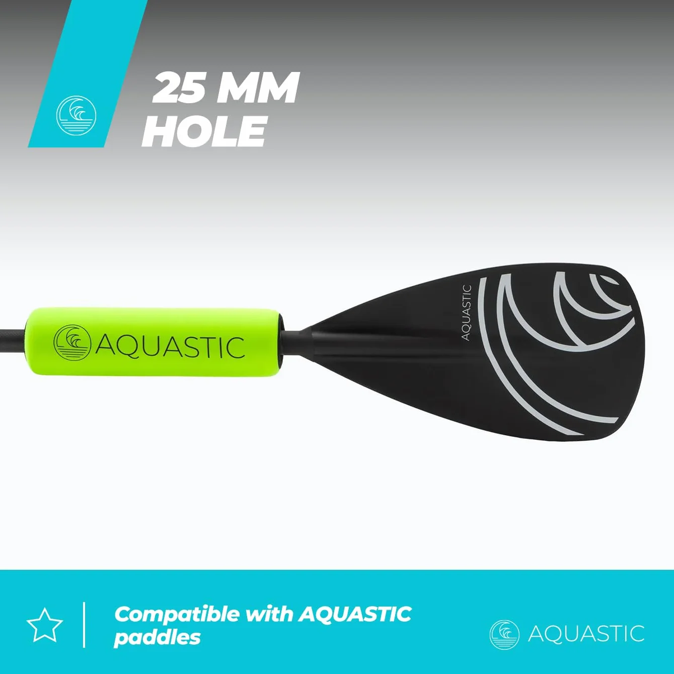 La boa da paddle SUP AQUASTIC è un accessorio funzionale e affidabile che aumenta la sicurezza durante il nuoto. Grazie ai materiali durevoli, alla resistenza al (giallo)
