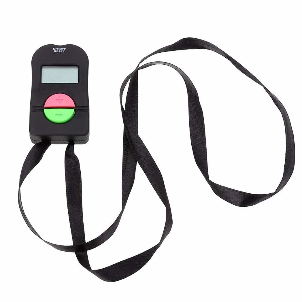 2 Pezzi Contatore Digitale,Contatore Digitale Manuale Segnapunti da Golf,Sottrazione Manuale
