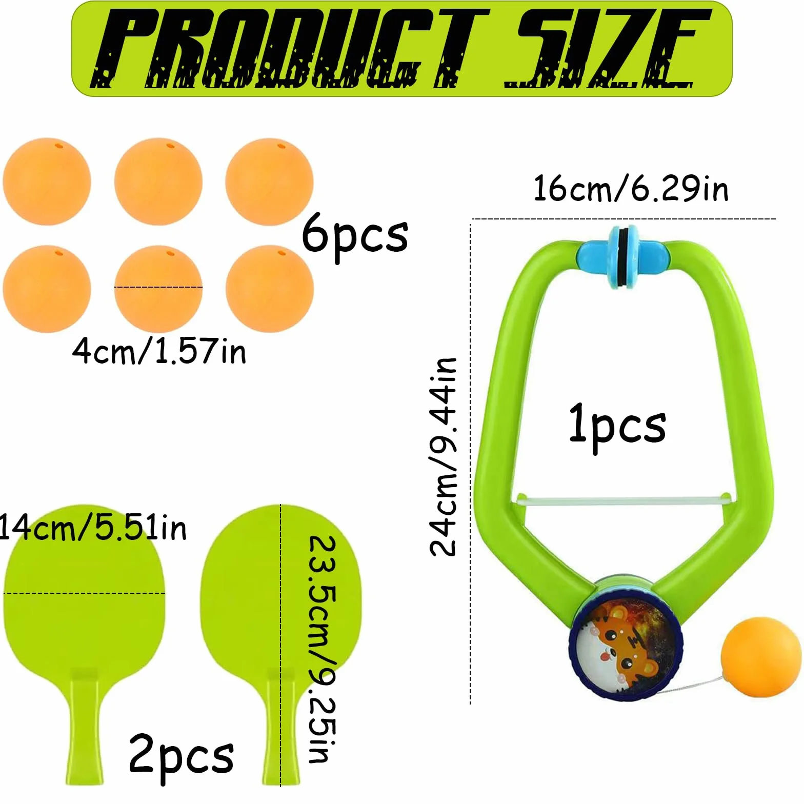 Set Allenatore Ping Pong Regolabile Sospeso Indoor Accessori Tennis Tavolo