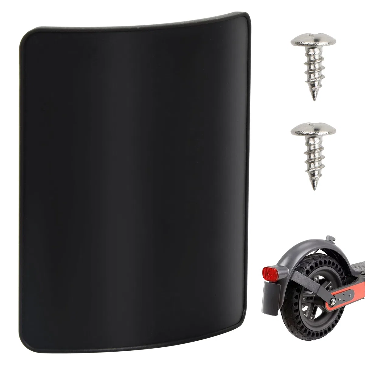 Portatarga per Monopattino Elettrico, Supporto per Targa Monopattino con Viti, Compatibile con M365 Pro 2