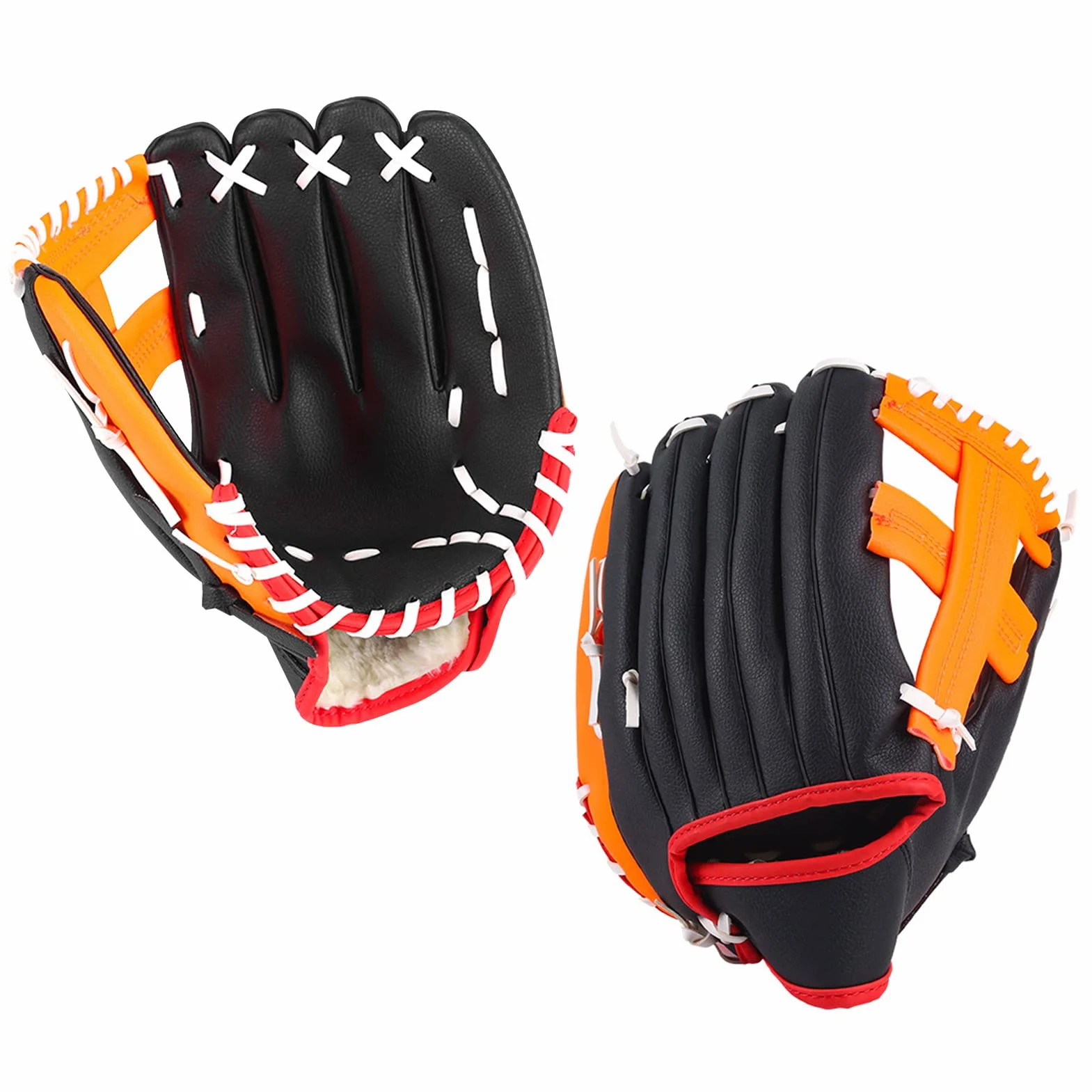 Guanto da Softball per Adulti, Guanto da Baseball Sportivo per Bambini | Guanti Singoli da Baseball Sportivi e Professionali,Getta Un Regalo Sportivo di Compleanno di Natale per Bambini