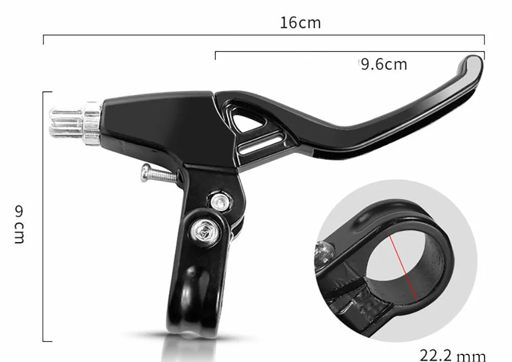 Leva Del Freno Universale per Bicicletta - Maniglia in Lega Di Alluminio per Mountain Bike