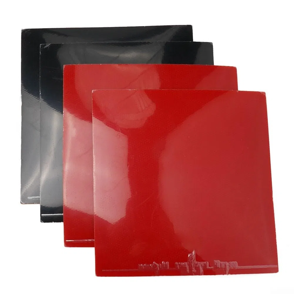 Set di gomma da ping pong in spugna rigida per attacco rapido PingPong Bat gomma rossa nera 2,2 mm professionale Reverse Type High Speed Control Rotation