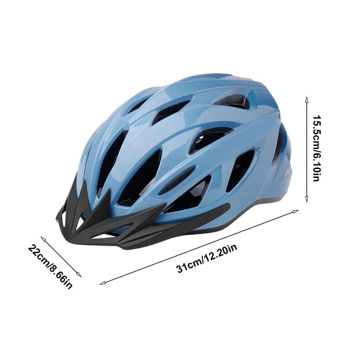 Casco Bici Adulti Per Uomo E Donna, Casco Da Bicicletta Regolabile Traspirante Per Mountain Bike E Strada, Leggero Caschi Da Corsa Per Bici Elettrica Città, Protezione Di Sicurezza