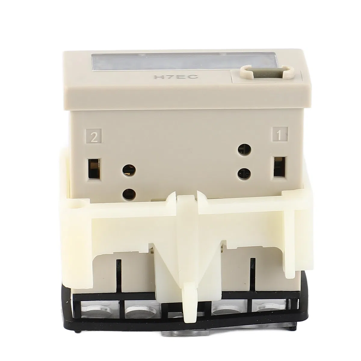Contatore Elettrico Digitale Ad Alta Precisione con Display LCD a 8 Cifre per Conteggio Accurato e Batteria Al Litio di Lunga Durata-Ideale per l'installazione di Pannelli Standard