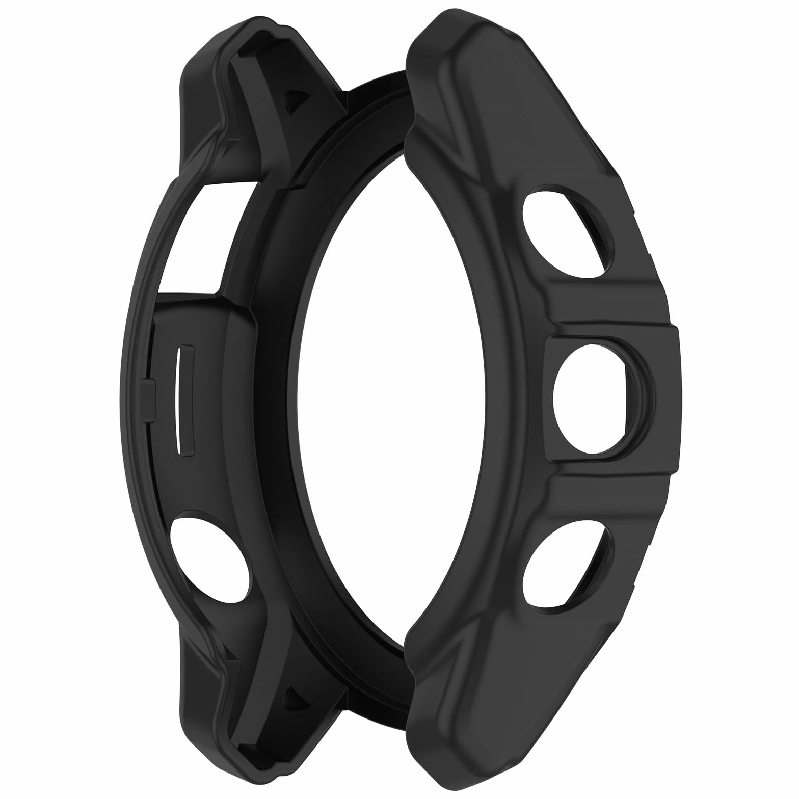 Custodie per Garmin Epix Pro Gen 2 51 mm/Fenix 7X Pro - Custodia protettiva in TPU, guscio protettivo per telaio (nero)