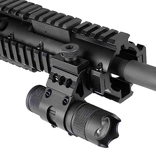 ACEXIER Attacco Picatinny Offset da 1" per Torcia elettrica