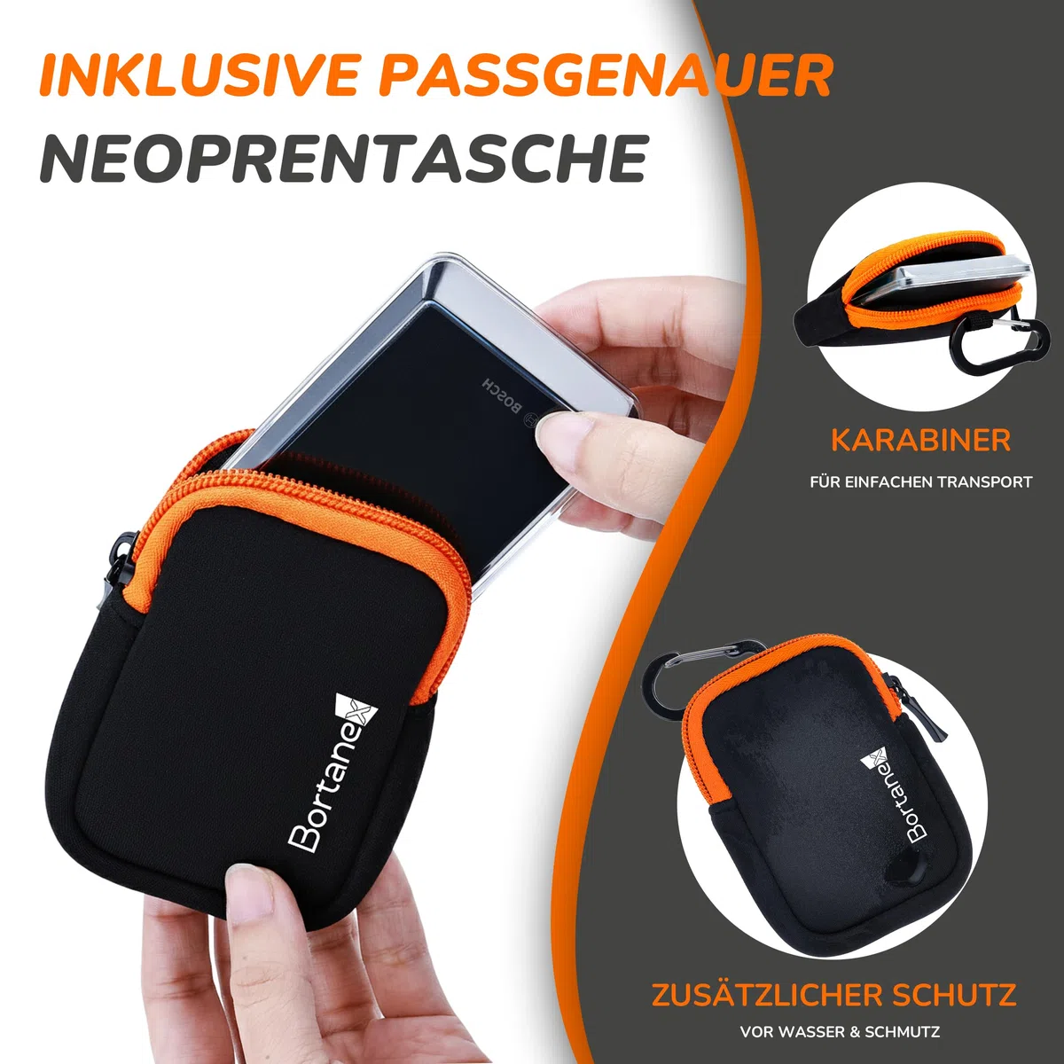 Set di pellicole protettive per display Kiox 500 (BHU3700) – Ebike Accessories Protective Cover Custodia protettiva con custodia in neoprene per Bosch Kiox 500