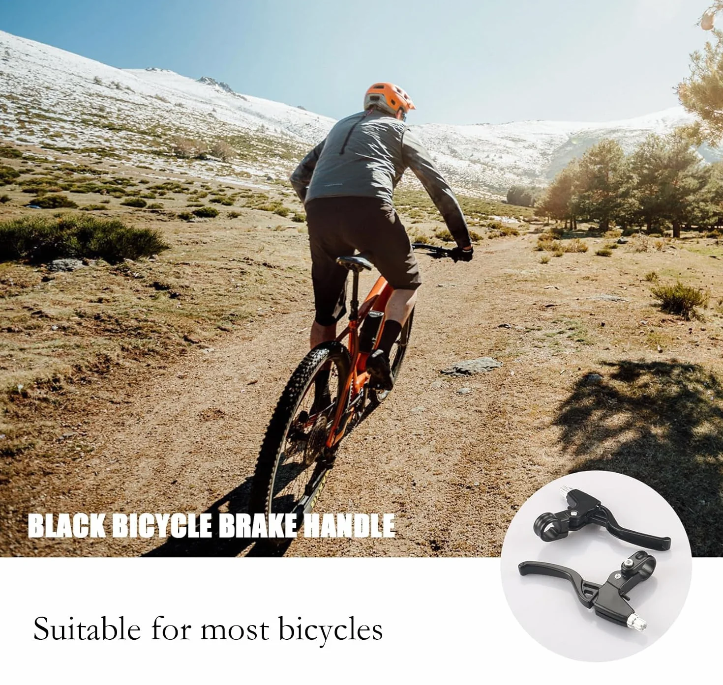 Leva Del Freno Universale per Bicicletta - Maniglia in Lega Di Alluminio per Mountain Bike