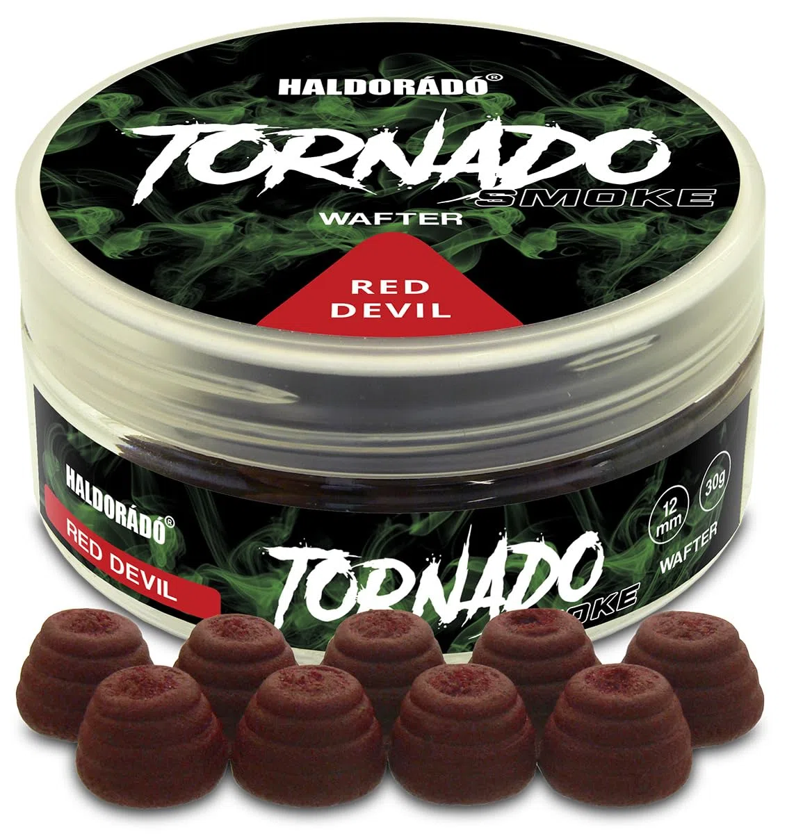 Haldorado TORNADO - Esca per pesca alla carpa, 12 mm, diavolo rosso