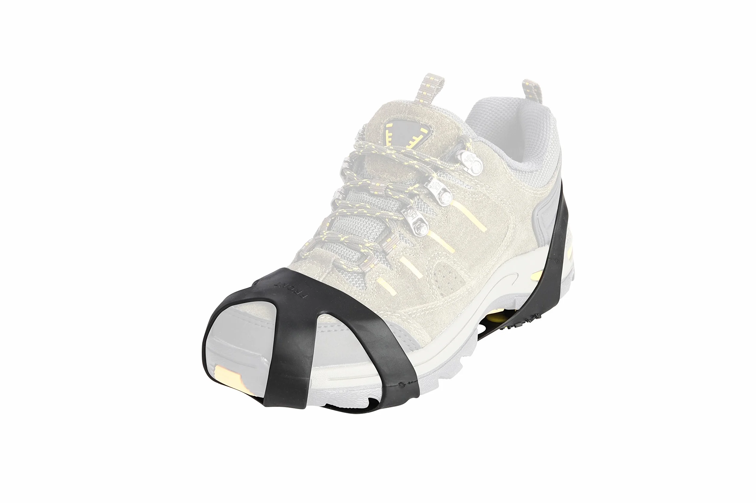 Tacchetti da ghiaccio Willceal, pinze da ghiaccio Traction Cleats Scarpe e stivali Rubber Snow Shoe Spikes Ramponi con 10 (10 prigionieri extra)