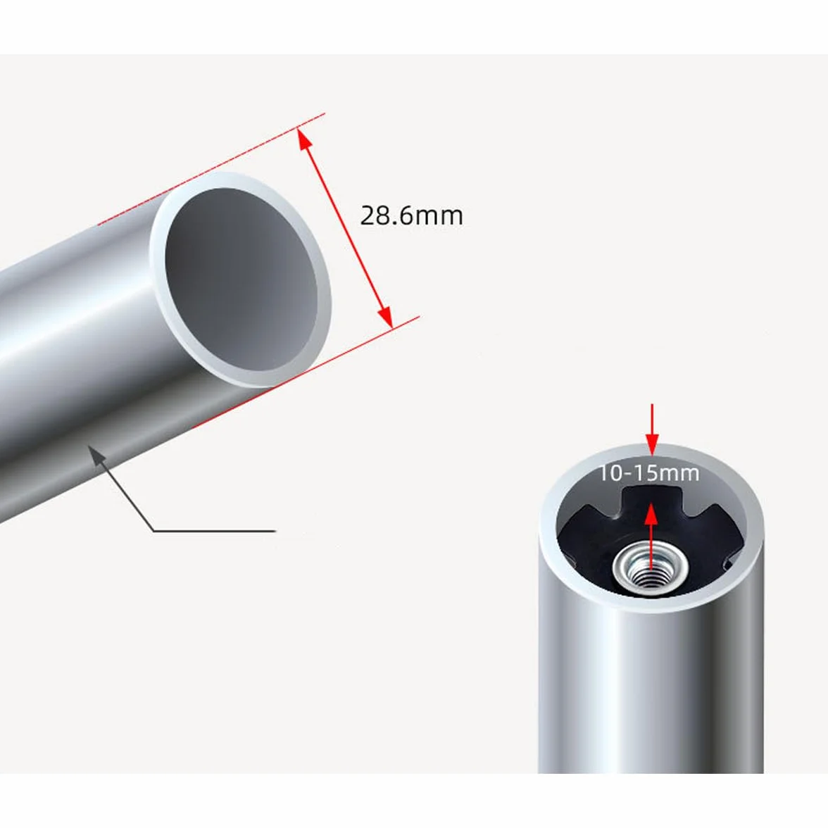 6PCS bicicletta stella dado, bici ahead auricolare forcella anteriore stella dado nucleo forcella bicicletta stertube dadi