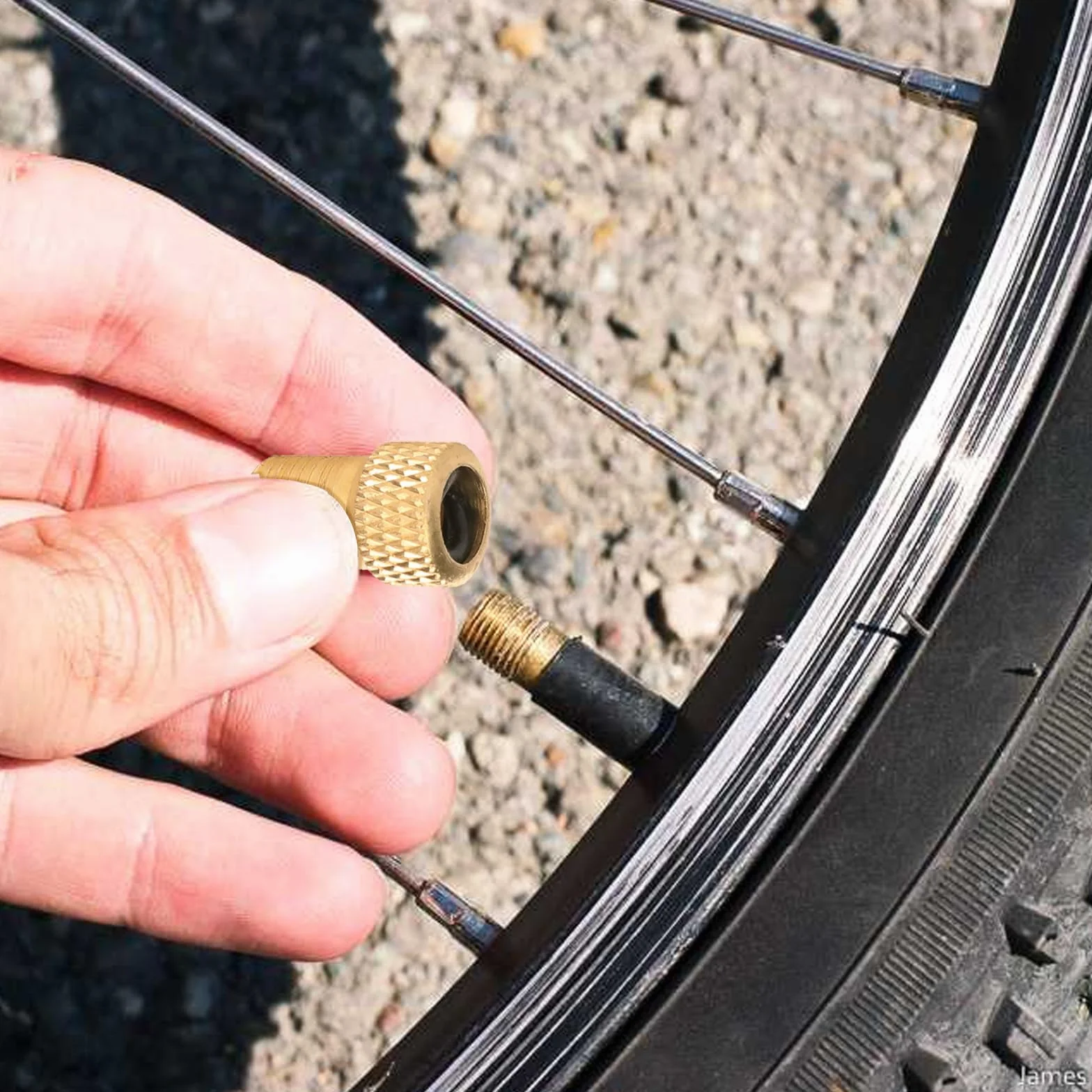 Set di 21 adattatori per valvole per bicicletta, con scatola di smistamento, adattatore per valvola francese, adattatore per valvola per bicicletta, adattatore per valvola auto, adatto per