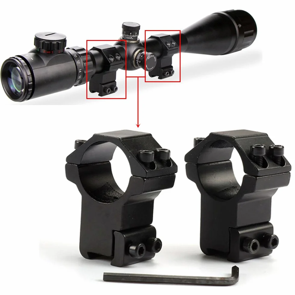 Diametro 25,4mm Anelli di Montaggio per mirino