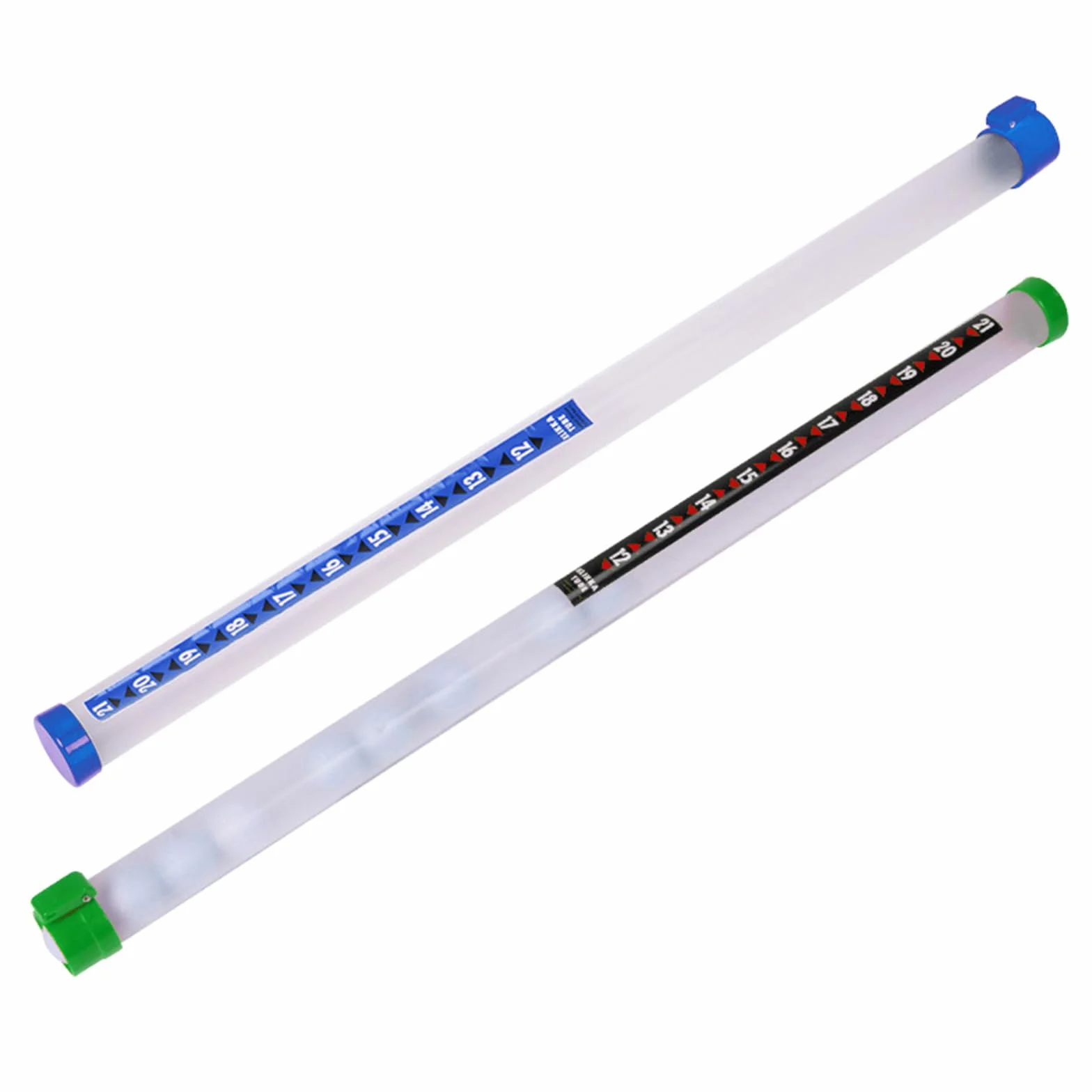 KLOVA Tubo da golf trasparente per pallina da golf, strumento per la raccolta di palline da golf, accessorio da golf