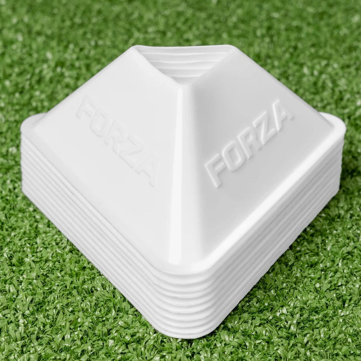 FORZA Mini Coni Triangolari 4,5cm Fluorescente Confezione da 40
