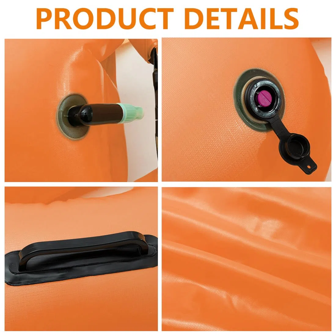 IKOPFLN Boa da Nuoto 15L con Sacca Impermeabile – 2 in 1 Galleggiante con Cintura Regolabile – Ideale per Nuoto in Acque Libere, Triathlon, Kayak, Surf e Snorkeling