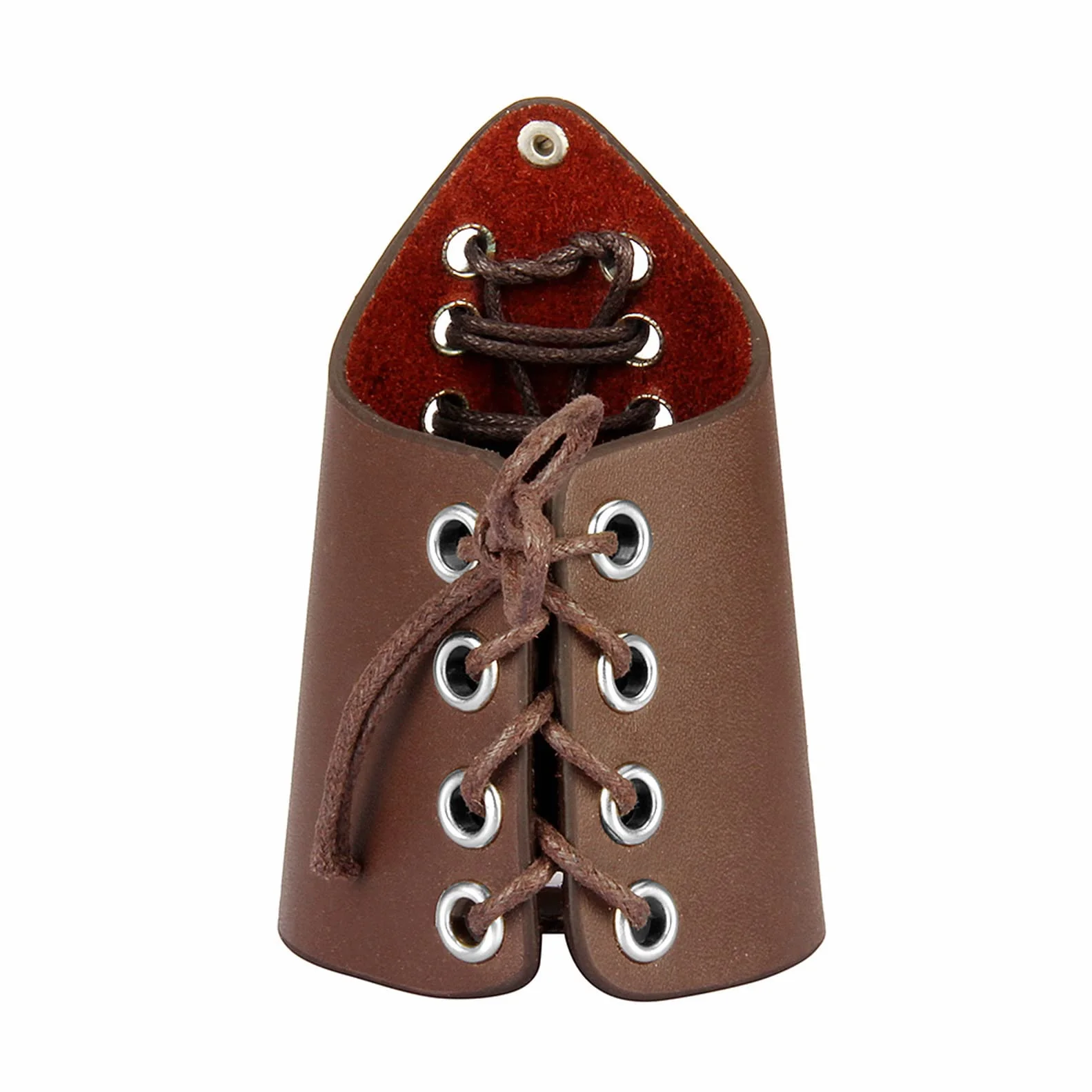 COSFAN Parabraccia in pelle per tiro con l'arco, bracciale regolabile con cinturino, protezione per braccio vichingo, protezione per polso ampia, armatura in pelle per uomo donna