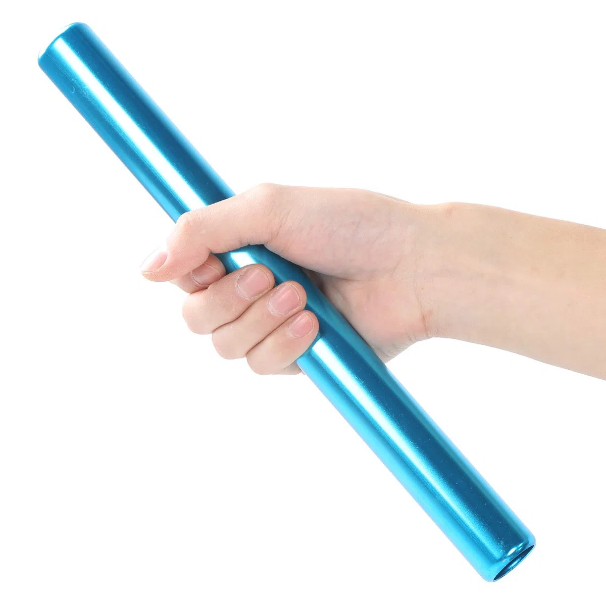 3pcs Lega di Alluminio Galvanotecnica Relè Batons Track and Field Sprint Match Batons per Giochi Relè