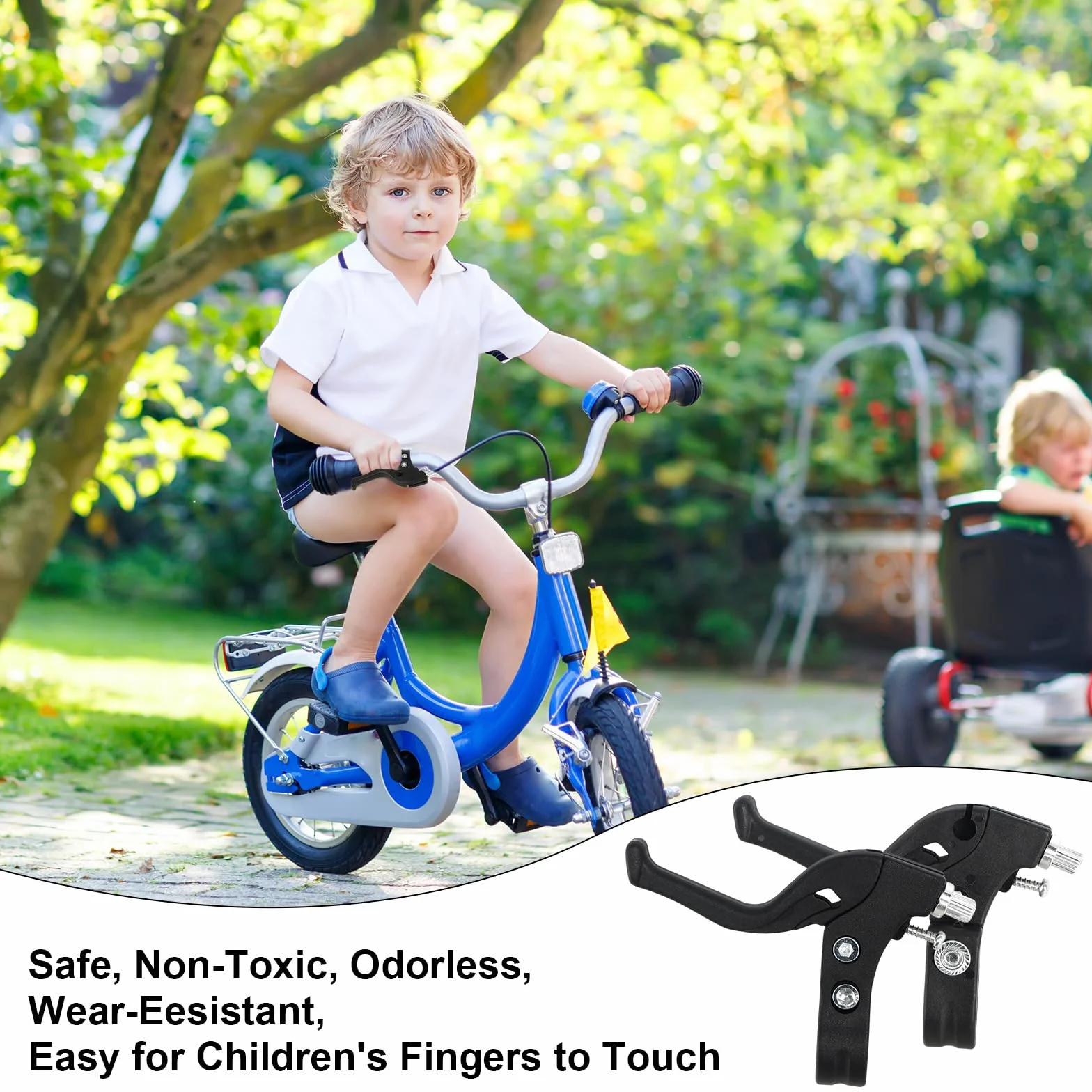 DELAESI Leva Freno Bicicletta 1 Coppia Leve Freno Bicicletta Bambini Freni di Ricambio Leva Freno Accessori Bicicletta per Road Bike Maggior Parte Biciclette