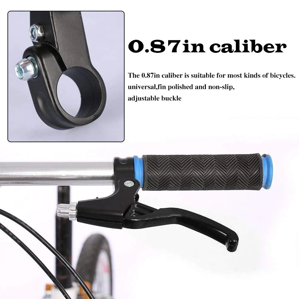 auvstar Leva del freno,Leve per Bicicletta,Leggera CNC Universale,Maniglia del Freno della Leva del Freno della Lega di Alluminio della Bicicletta della Bici della Mountain Bike. (Nero)