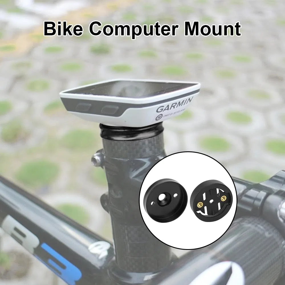 Supporto Bici per Garmin Edge 530 540 520 510 500 20 25 200 130 800 830 840 1000 1030 1040 Plus Supporto Garmin per Attacco Manubrio Adattatore Supporto per Bicicletta MTB per GPS Computer