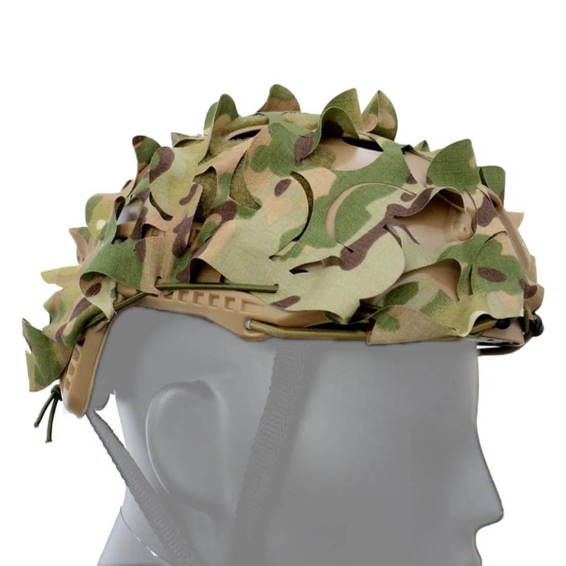 ACEXIER Copertura per Casco tattico per Softair, Mimetico, Militare, per Casco Fast MH PJ BJ, Paintball, Attrezzature Militari