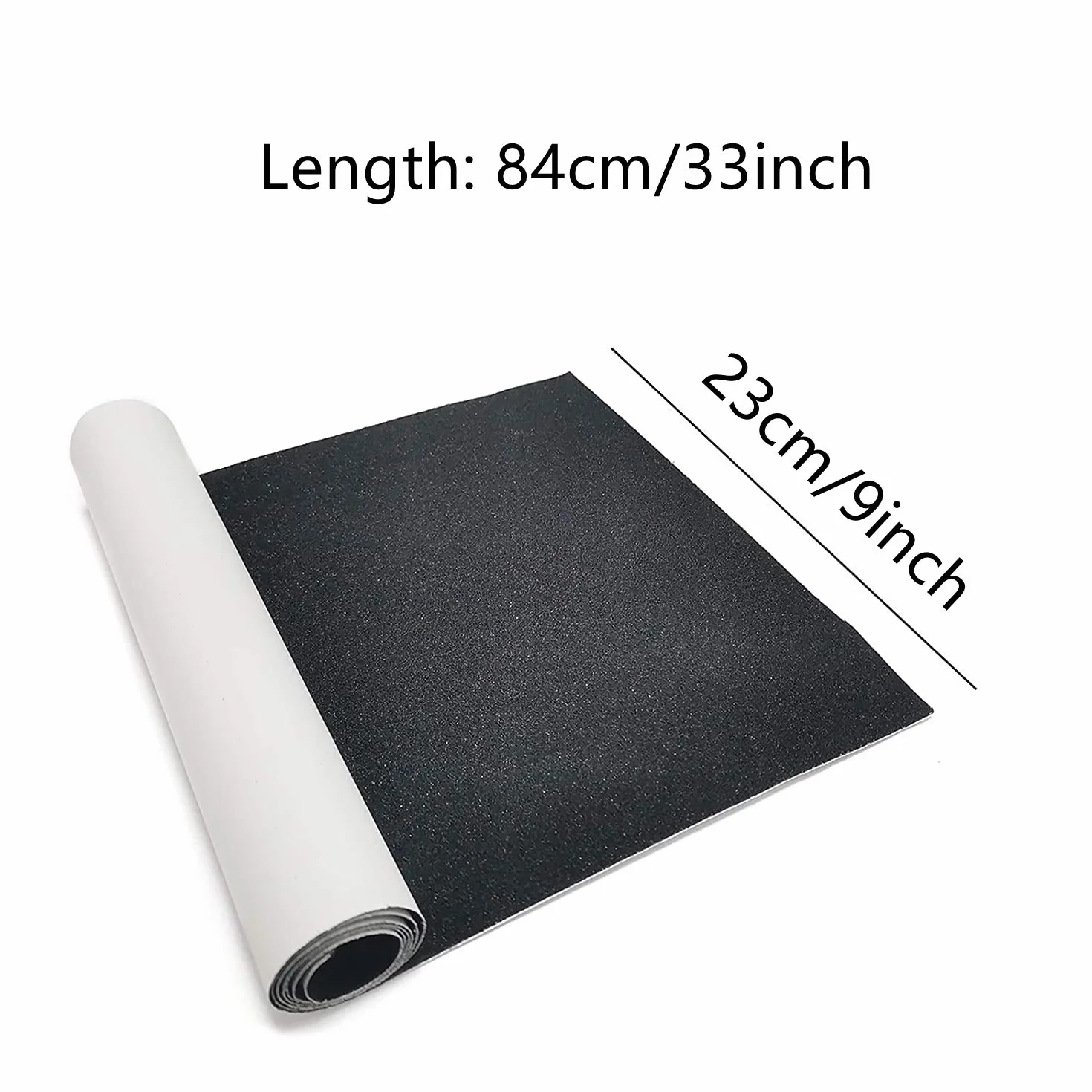 Skateboard Grip Tape 84x23cm Griptape antiscivolo foglio singolo a grana grossa