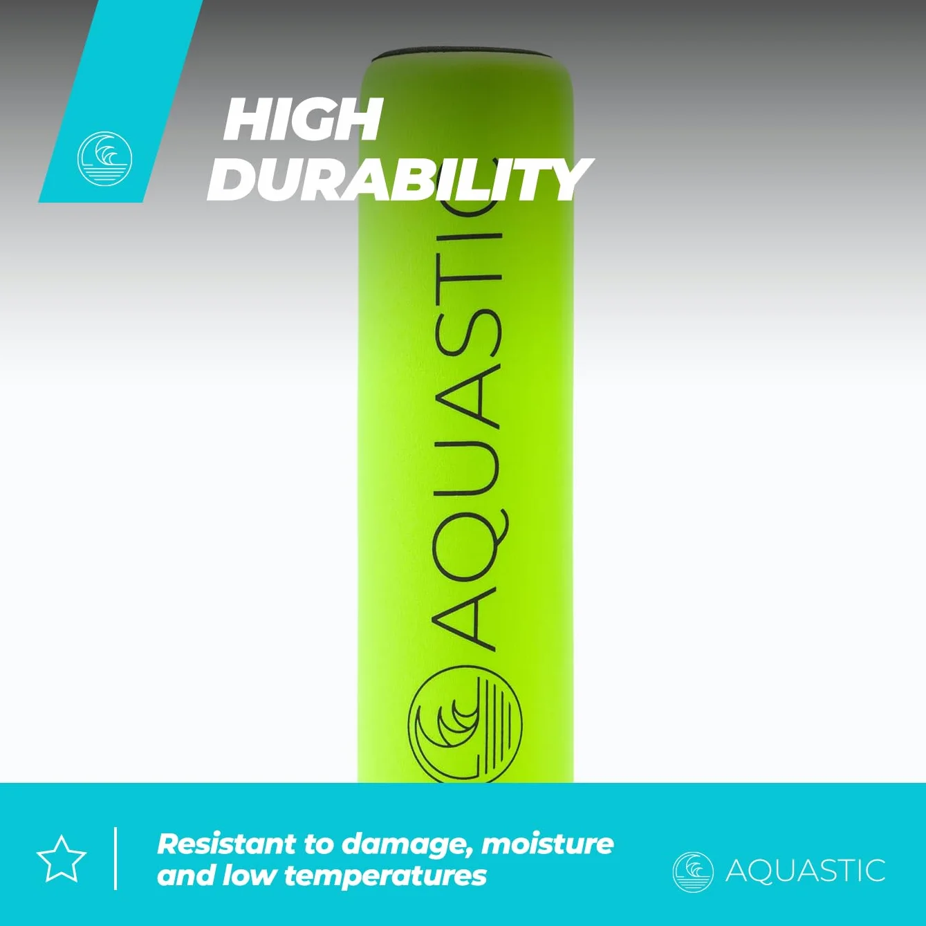 La boa da paddle SUP AQUASTIC è un accessorio funzionale e affidabile che aumenta la sicurezza durante il nuoto. Grazie ai materiali durevoli, alla resistenza al (giallo)