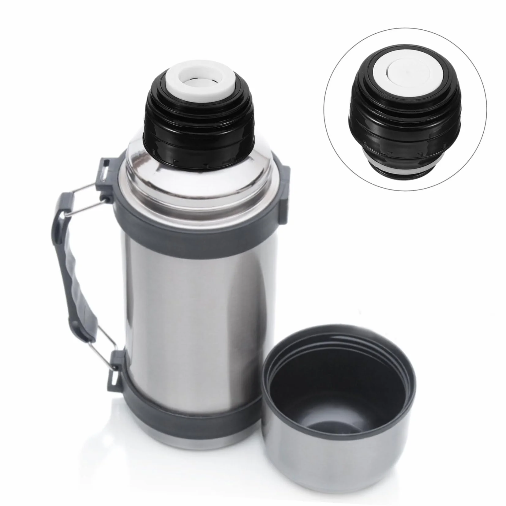 Tappo Ricambio per Borraccia Termica 5.2cm Guarnizione Ermetica Isolante