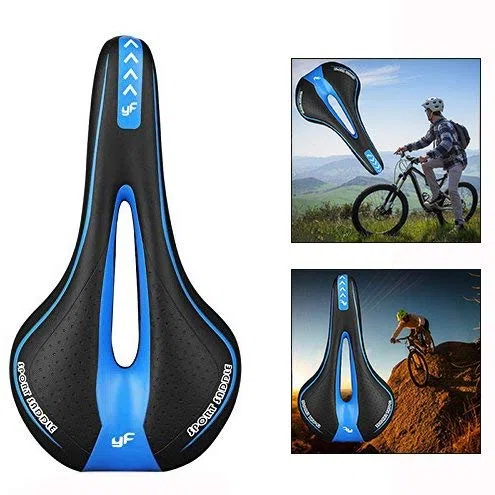 Sella della Bicicletta, Silicone Sedile Della Bicicletta Sella MTB Comfort Anti-Shock Sedile Antiscivolo MTB
