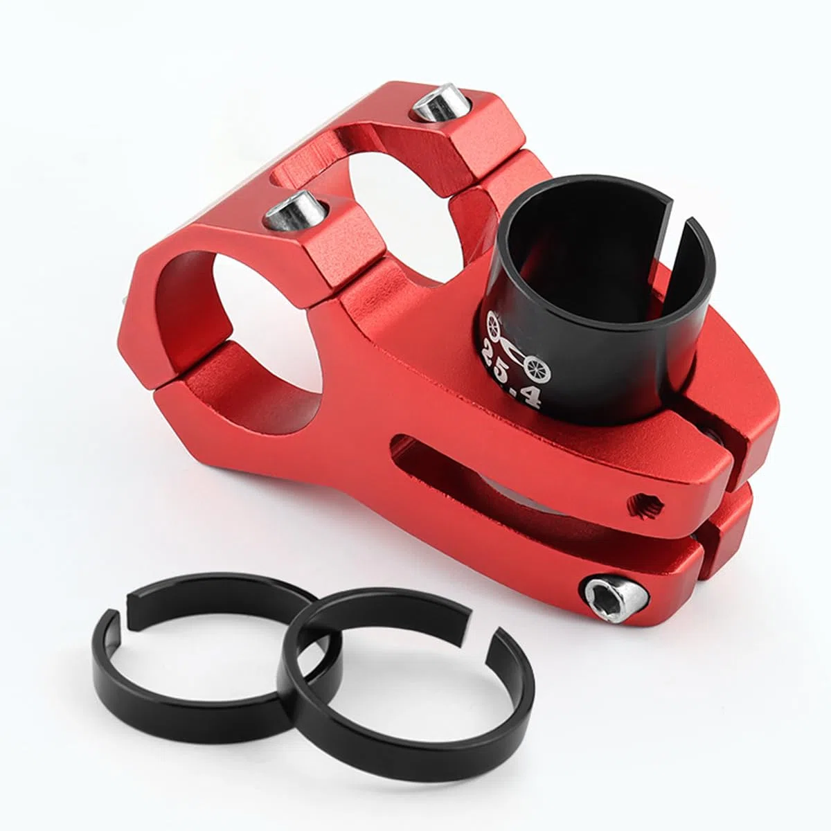 Attacco manubrio Ahead per bicicletta, adattatore di spessore per gambo Ahead, manicotto di conversione per attacco manubrio Ahead da 25,4mm a 28,6mm
