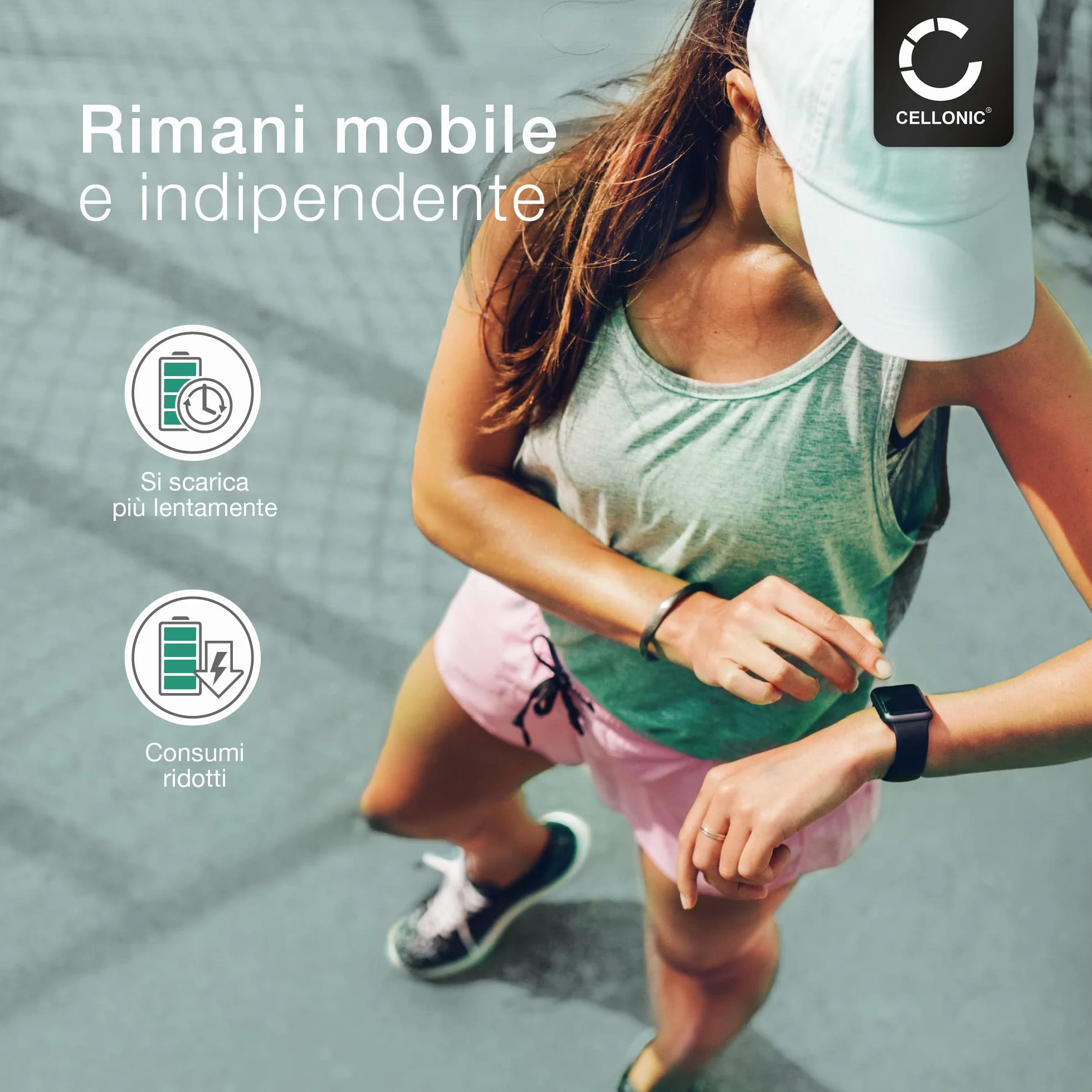 CELLONIC 1x Batteria per Smartwatch e braccialetto fitness Compatibile con Garmin vivoactive 3, 361-00108-01 – (160mAh, 3.7V)