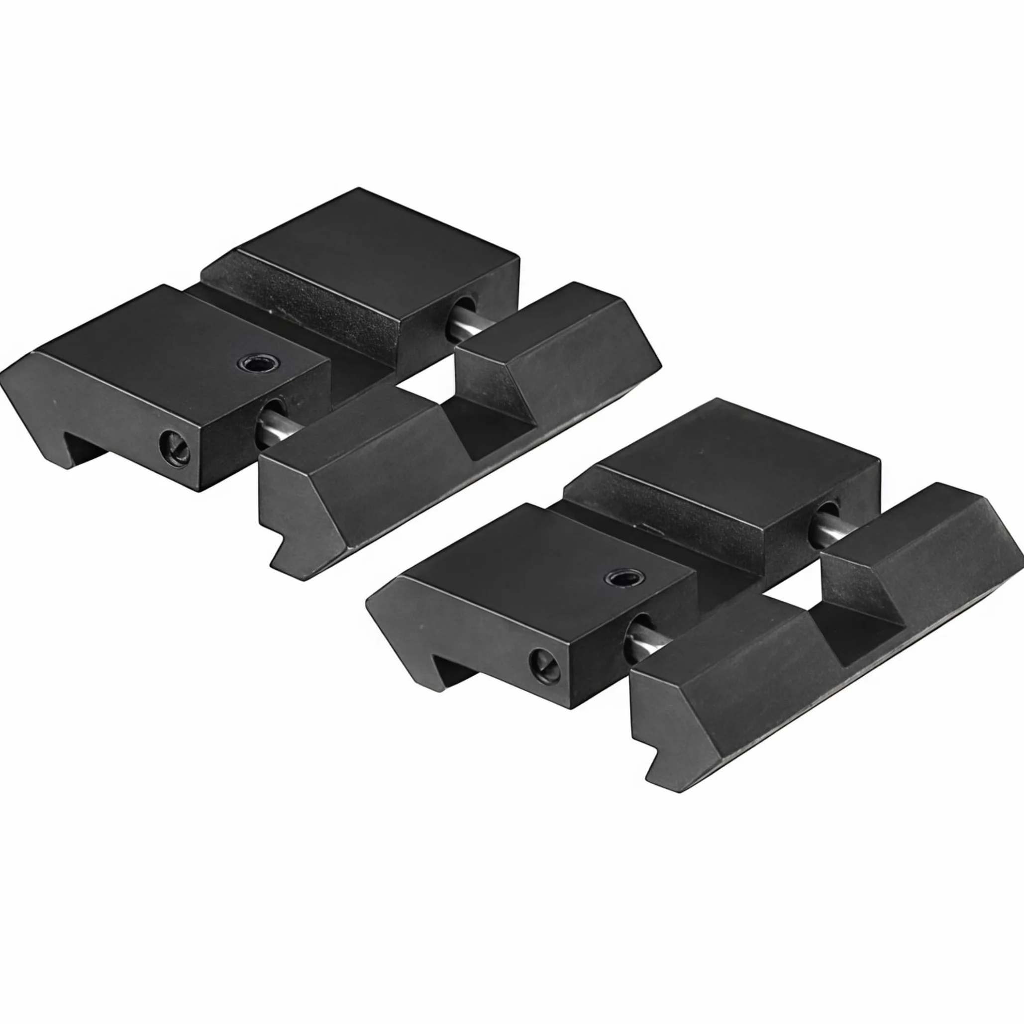 ACEXIER 2 Pz/Lotto Coda di Rondine Militare per Weaver Picatinny Adattatore in Alluminio da 11 mm a 22 mm .22 Cal Base per Montaggio su Pistola per Fucile Adattatore per Guida a Scatto