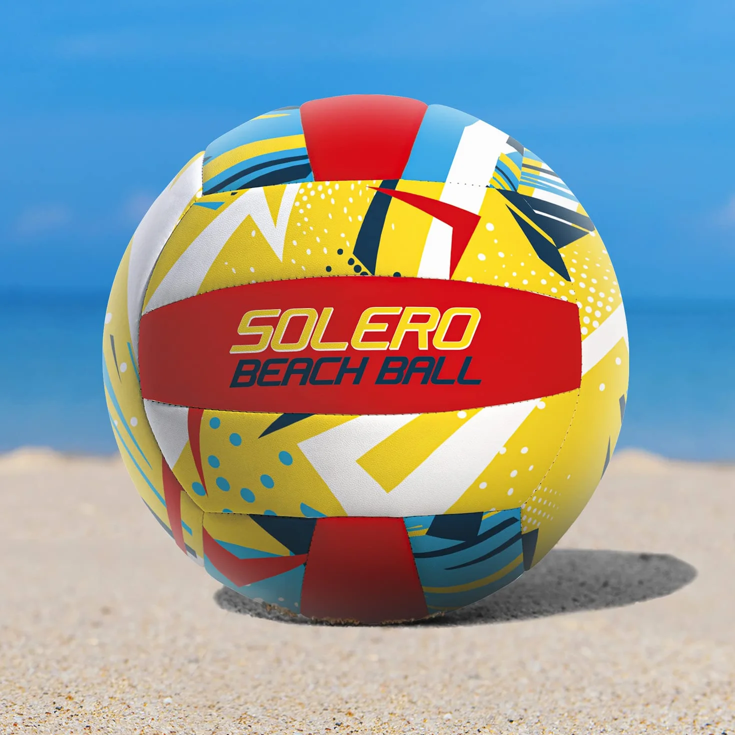 Mondo Toys - Spielball Volleyball - Größe 5 - PVC Sponge Soft Touch